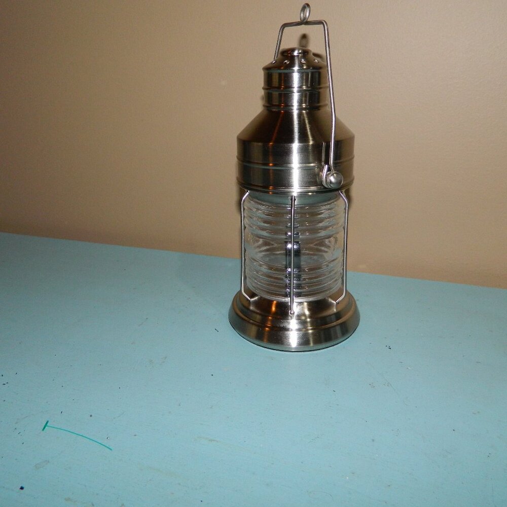 Pottery Barn Kids Camping Lantern Table Lamp Battery Operated